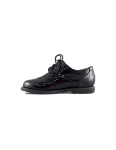 SCARPA BIMBO VERNICE C/LACCI 2