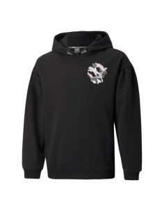 FELPA BIMBA CON CAPPUCCIO PUMA
