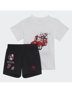 COMPLETINO T-SHIRT + SHORTS BIMBI ADIDAS