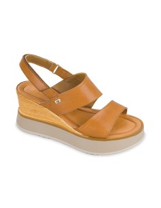 SANDALO DONNA VITELLO CON VELCRO VALLEVERDE