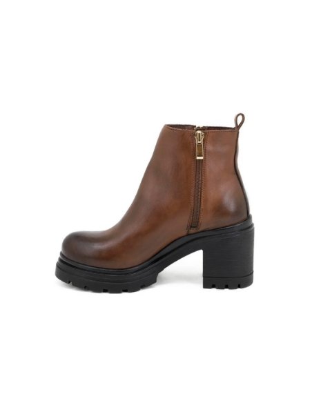 Tronchetto Donna In Pelle Con Zip Queen Helena