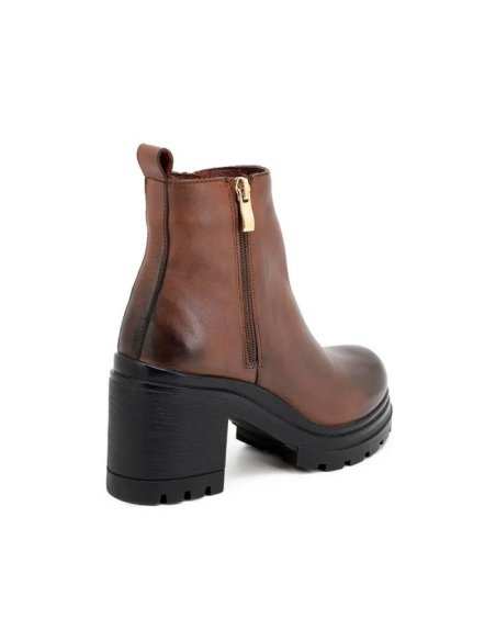 Tronchetto Donna In Pelle Con Zip Queen Helena