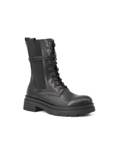Tronchetto Donna Pelle Con Elastico E Lacci Queen Helena 2