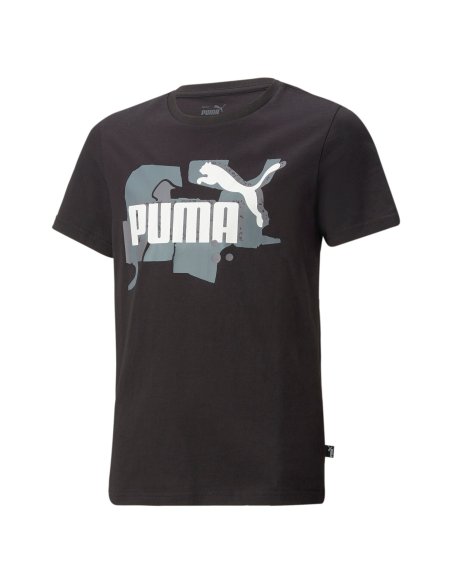 T-Shirt Bimbo Manica Corta Puma