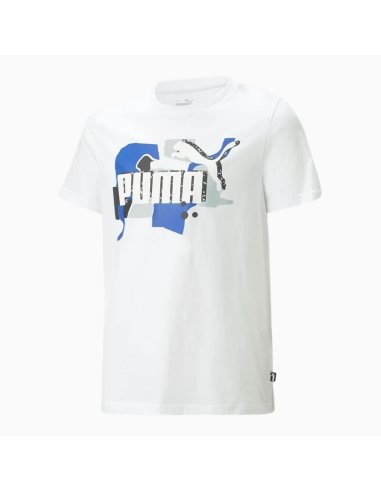 T-Shirt Bimbo Manica Corta Puma