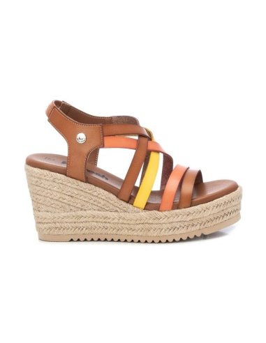 Sandalo Donna Zeppa Con Elastico Refresh