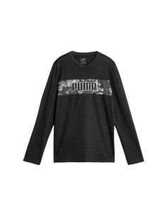 T-Shirt Bimbo Manica Lunga Puma