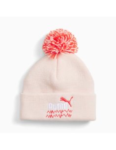 Berretto Maglia Pompon Bambini Puma