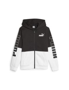 Felpa Bimbo Full Zip Con Cappuccio Puma
