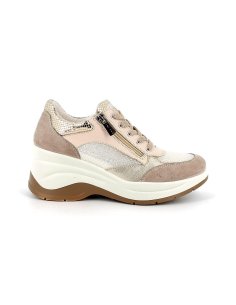 Scarpa Donna Scamosciata Con Lacci Igi&Co