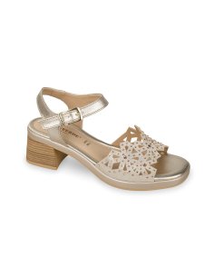 Sandalo Donna Con Fibbia Valleverde