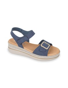 Sandalo Donna Con Velcro Valleverde