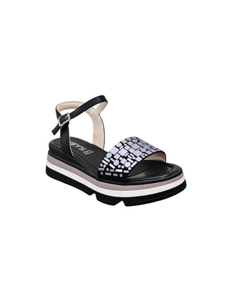 Sandalo Donna Con Fibbia Keys