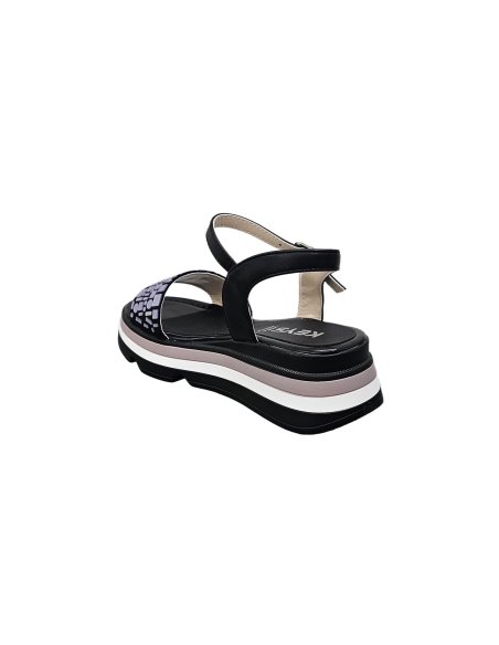 Sandalo Donna Con Fibbia Keys