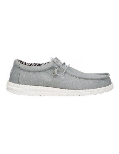 Wally Canvas Scarpa Uomo Con Lacci Hey Dude