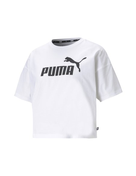 T-Shirt Donna Cropped Manica Corta Puma