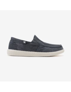 Mocassino Slip On Uomo Canvas Pitas