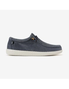 Scarpa Uomo Con Lacci Wallabi Canvas Pitas