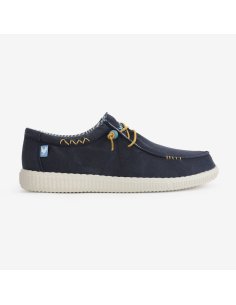 Scarpa Uomo Con Lacci Wallabi Windover Canvas Pitas