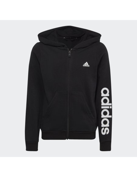 Felpa Bimba Con Cappuccio Adidas