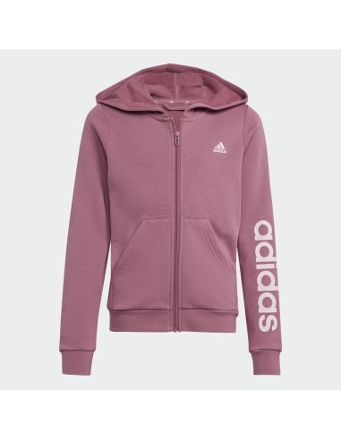 Felpa Bimba Con Cappuccio Adidas