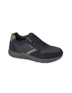 Scarpa Uomo Suede Con Lacci E Zip Valleverde