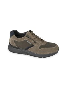 SCARPA UOMO SUEDE C/LACCI E ZIP 2