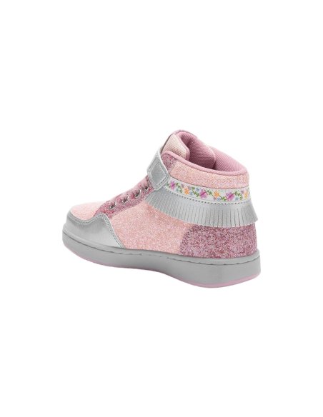 Frangetta Mix Polacchino Bimba Con Velcro + Omaggio Lelli Kelly