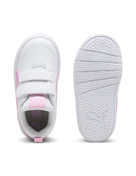 Courtflex V3 Infant Scarpa Bimba Con Velcro Puma