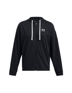 Felpa Donna Zip Lunga Con Cappuccio Under Armour