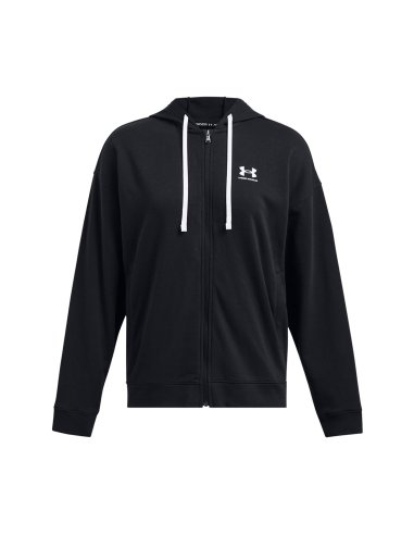 Felpa Donna Zip Lunga Con Cappuccio Under Armour