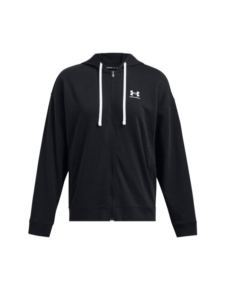 Felpa Donna Zip Lunga Con Cappuccio Under Armour