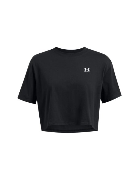 T-Shirt Donna Crop Manica Corta Under Armour