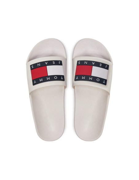 TOMMY JEANS FLAG POOL SLIDE-CIABATTA UNI