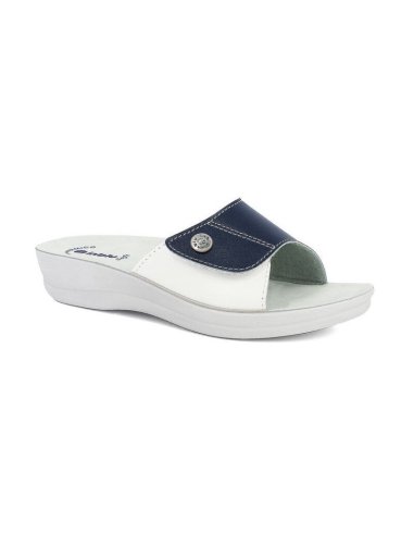 CIABATTA DONNA C/VELCRO