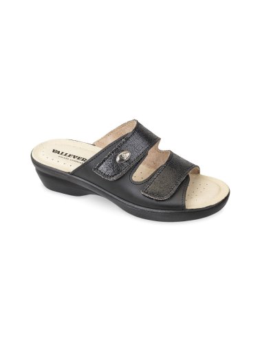 CIABATTA DONNA C/VELCRO