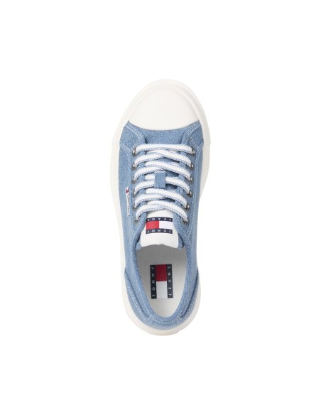 Foxing Flatform Scarpa Donna Con Lacci Tommy Jeans