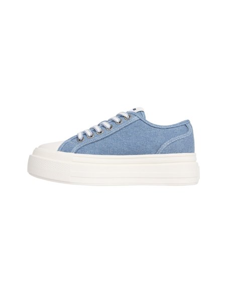 Foxing Flatform Scarpa Donna Con Lacci Tommy Jeans