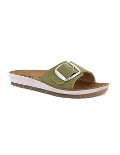 Ciabatta Donna A Fascia Con Fibbia Inblu 2