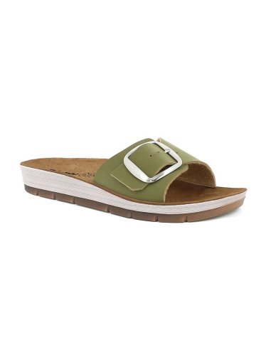 Ciabatta Donna A Fascia Con Fibbia Inblu