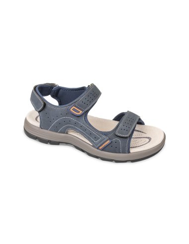Sandalo Uomo Con Velcro Valleverde