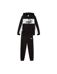 Tuta Bimbo Zip Lunga Con Cappuccio Puma