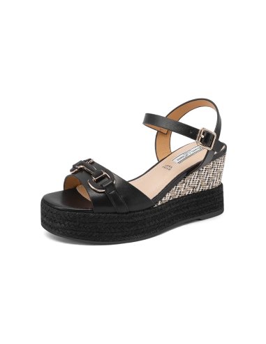 SANDALO DONNA ZEPPA C/FIBBIA SANDALO DONNA ZEPPA C/FIBBIA