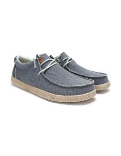 WP150 Steve Scarpa Uomo In Tessuto Con Lacci Pitas 2