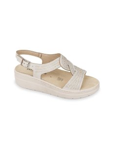 Sandalo Donna Con Fibbia Valleverde