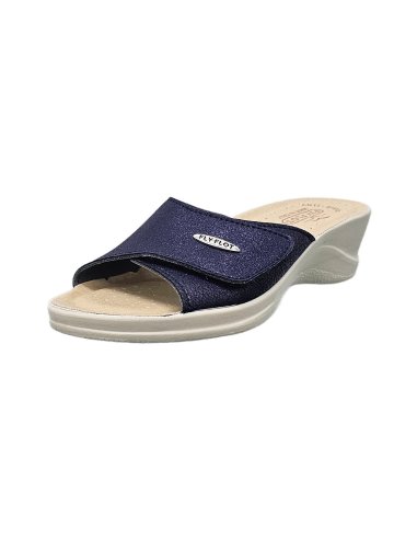 Ciabatta Donna Con Velcro Fly Flot