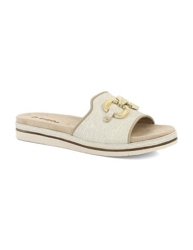 Ciabatta Donna Fascia Con Catena Inblu