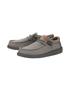 Wally Washed Canvas Scarpa Uomo Con Lacci Hey Dude 2