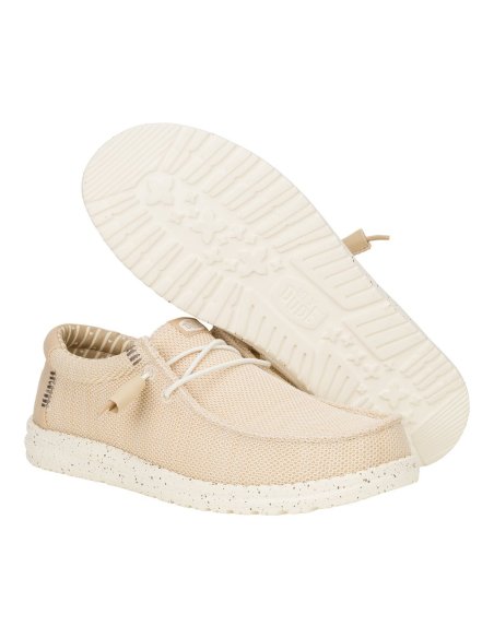 Wally Stretch Sox Scarpa Uomo Con Lacci Hey Dude