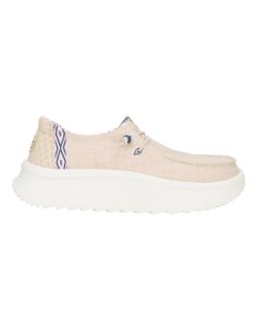 Wendy Peak Chambray Woven Scarpa Donna Con Lacci Hey Dude